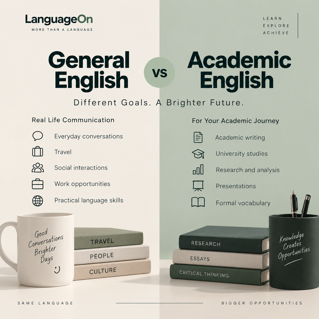 General English vs Academic English | Which English Course Is Right for You?